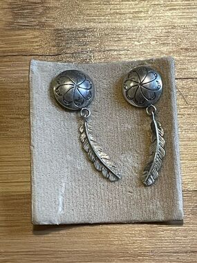 Vintage sterling silver earrings